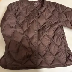 美品　ウルトラライトダウン　ユニクロ　UNIQLO ブラウン