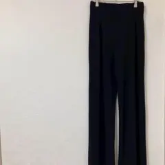 黒 スラックス スリムパンツ １１号 レディース n3967