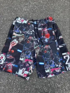 JORDAN バスケットボールパンツ 23 総柄