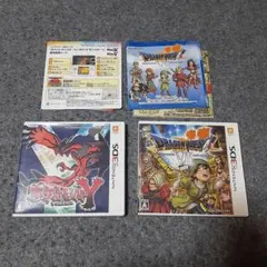 説明書箱のみ ソフト無し ポケットモンスターY & ドラゴンクエスト VII