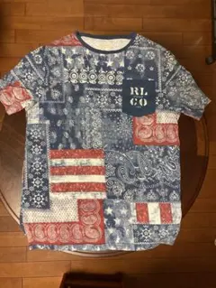 polo ralph lauren 総柄 tシャツ