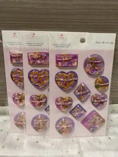 ウォーターシール ディズニー プリンセス ラプンツェル 中川翔子 ３枚セット