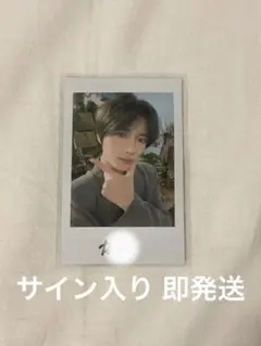 TXT ボムギュ Numéro TOKYO 直筆サイン入りポラロイド 公*o様 TXT ヨンジュン Numéro TOKYO 直筆サイン入りポラロイド