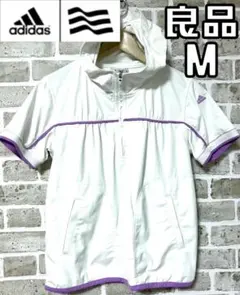 【24時間以内/匿名配送】良品 アディダスゴルフ レディース 半袖パーカー M