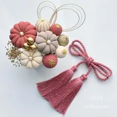 No.250 つまみ細工 髪飾り 和装 成人式 卒業式 七五三 玉かんざし