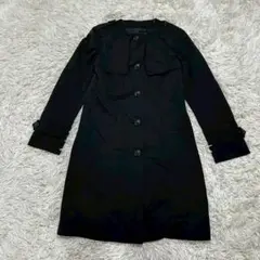 iCB トレンチコート　ブラック　オンワード