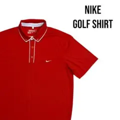 Nike ゴルフシャツ 赤