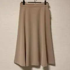 UNITED ARROWS フレアスカート ベージュ M