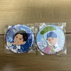 横浜DeNAベイスターズ 坂本裕哉 缶バッジ
