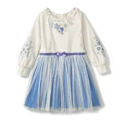 エルサデザイン チュールドレス　ベルメゾン　100cm