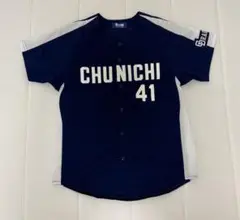 中日ドラゴンズ 井端弘和 ビジターユニフォーム 6番 サイズ140-150