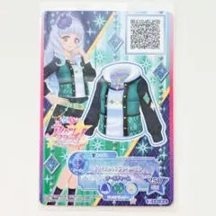 アイカツスターズ クロスゴシックグリーンベスト カード