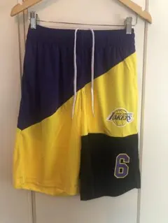 (ロサンゼルス購入) NBAレイカーズ　パンツ　Lakers ユニフォーム