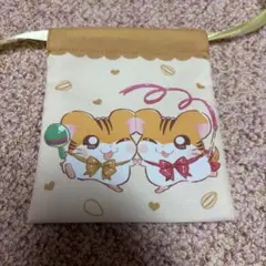 ハム太郎 ポーチ トラハムちゃん　トラハムくん