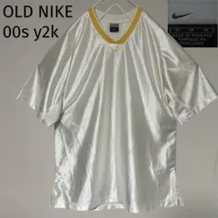 OLD NIKE オールドナイキ 00s y2k tシャツ スウッシュ 刺繍ロゴ
