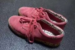 LACOSTE スニーカー 27cm 赤 スエード ラコステ