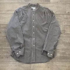 新品、未使用、タグ付き、bettaku 播州織ギンガムチェック3TUCK シャツ
