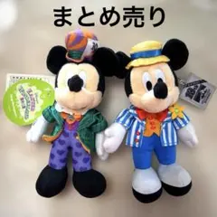 東京ディズニーリゾート　ミッキーマウス　ぬいぐるみバッジ　まとめ売り