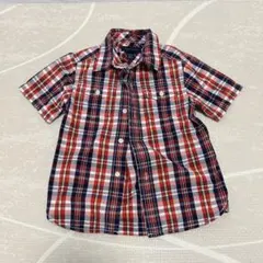 Tommy Hilfiger チェック柄半袖シャツ