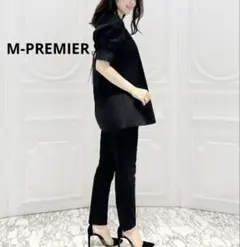 M-PREMIER バックドローストリングデザインブラウス エムプルミエ　近年のサムネイル