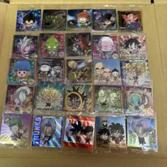 ドラゴンボール 超戦士シールウエハース まとめ売り　25枚