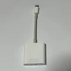 Apple純正 Lightning - USB 3カメラアダプタ A1619
