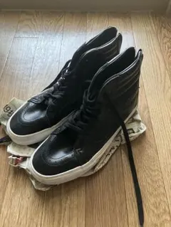 Vans ブラック ハイカットスニーカー 26.5cm