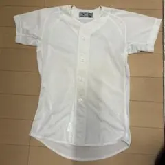 MIZUNO 野球 練習着 140 ホワイト　メッシュ　少年野球