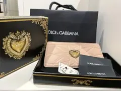 DOLCE&GABBANA ピンク長財布のサムネイル