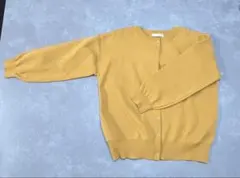 SHOO・la・RUE 長袖カーディガン サイズF マスタード