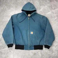 【激レア】90s carhartt カーハート アクティブジャケット ターコイズ