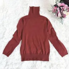 3213 ボディドレッシング タートルネックニットトップス シンプル カジュアル