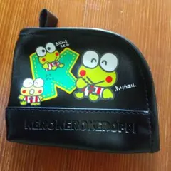 サンリオ けろけろけろっぴ 合皮製ポーチ/ミニサイズ:1990年製