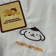 《新品》ポムポムプリン 30周年記念 Tシャツ アイボリー　LL