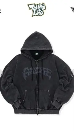 that's life ブラック　ジップパーカー　XL SWEAT / HOODIE – That's life online store