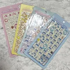 3D 立体　ぷくぷく　ステッカー　シール　ちいかわ　ハチワレ　うさぎ