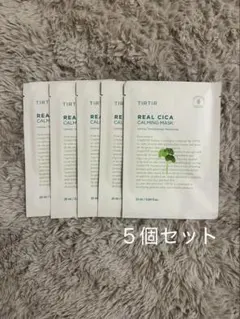 TIRTIR REAL CICA CALMING MASK 5枚セットのサムネイル