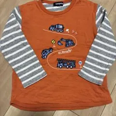 kladskap 車刺しゅう接結長袖Tシャツ 110