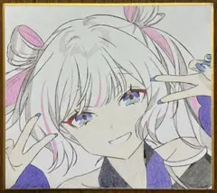 五*月様 ファンアート ブルアカ 才羽ミドリ メイドミドリ 手描き