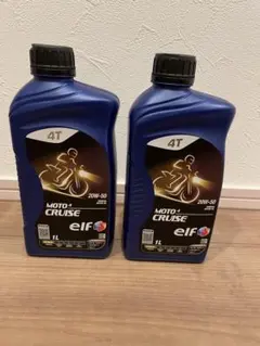elf MOTO4 CRUISE 20W-50 1L 2本セット　ハーレー