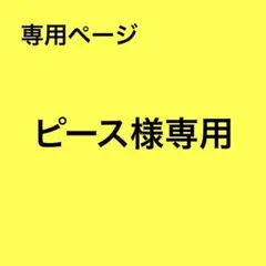 ピース様 リクエスト 2点 まとめ商品