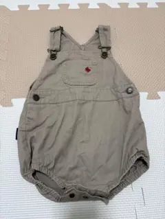 せ*な様 POLO baby ベージュ オーバーオールロンパース 80