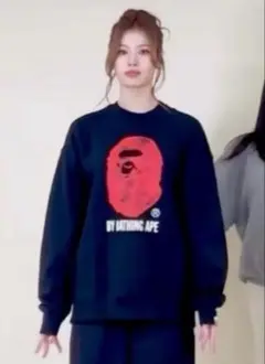 A BATHING APE スウェット twiceサナ着用モデル エイプ - メルカリ