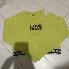 LOVE BOAT 長袖カットソー イエロー
