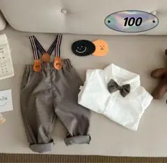 ☆新品☆フォーマル 男の子　セットアップ　発表会　結婚式　スーツ　100cm