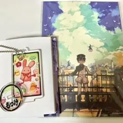 地縛少年花子くん10周年記念ミュージアム キャンバスボード 屋上&もっけ 特典