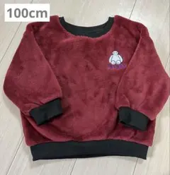 新品★人気★ベイマックス フリース 100cm ディズニー トレーナー 保育園