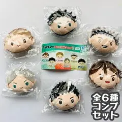 B-111　コンプ　ハイキュー！！ぬいぐるみクリップ2　全6種　ヘアクリップ