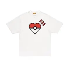 HUMAN MADE Tシャツ L ホワイト ハートプリント 半袖 新品 - メルカリ