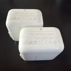 ［2個セット］Apple 10W USB Power Adapter